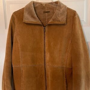 Guess Tan Leather Jacket